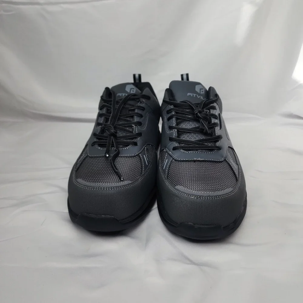 FitVille 12.5EW Composite Toe‎ Safety Shoes Puncture Proof Work Shoes for Men